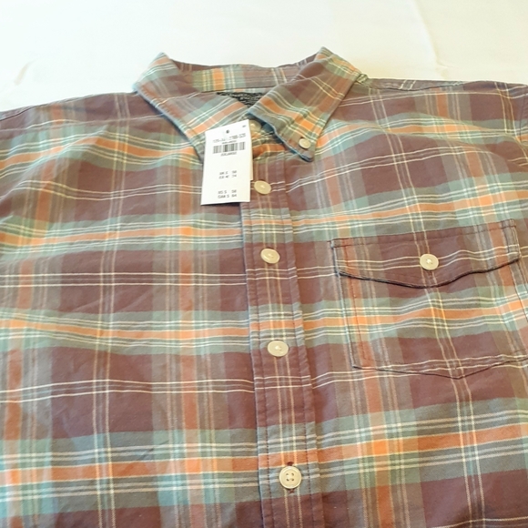 Men's XXL Abercrombie & Fitch long sleeves buttom up Oxford  shirt - Picture 11 of 12